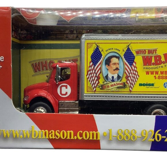 W.B. Mason Die-Cast Delivery Truck Toy Age 3+ 6” Cleveland Indians - Picture 3 of 6